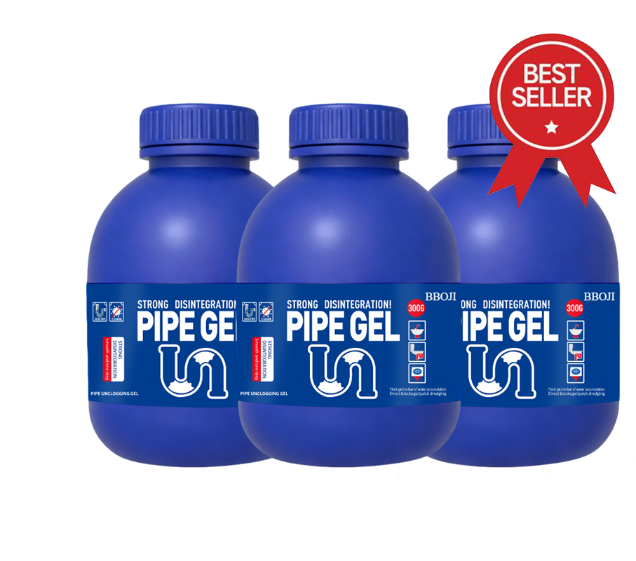 BBOJI Powerful Drain Cleaner — Helps Clear Common Clogs in Sinks, Tubs & Showers