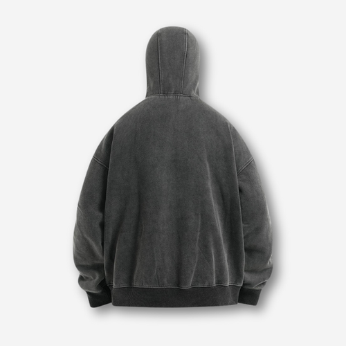 Acid Wash Balaclava Hoodie