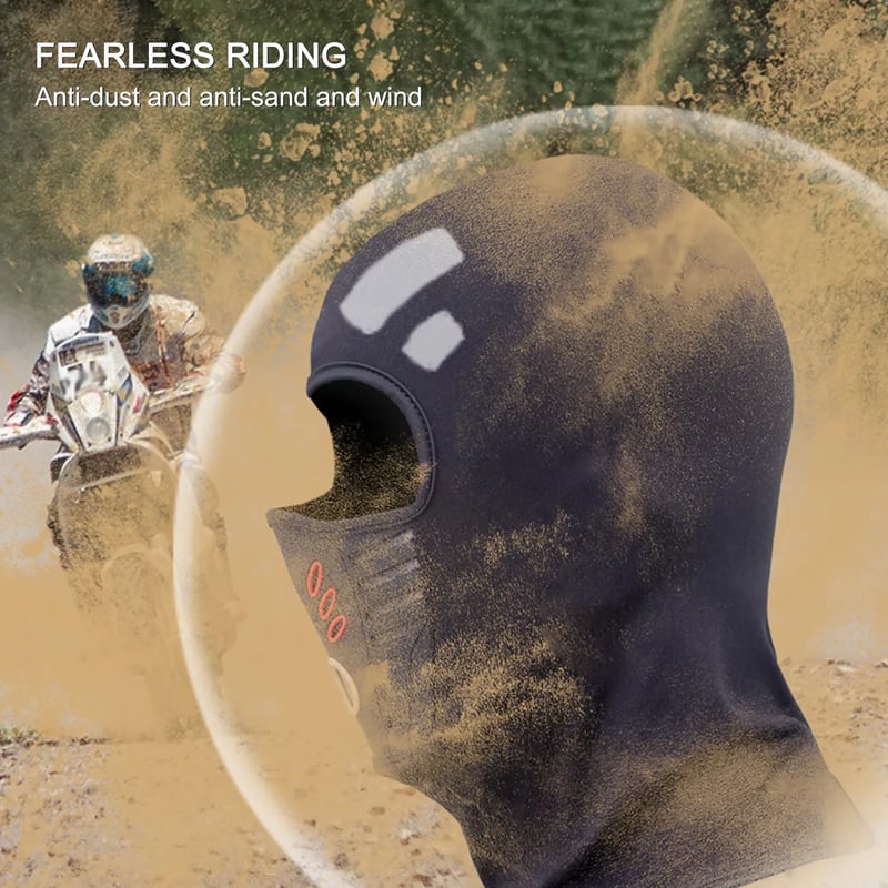 Warm Anti-Haze Full Face Mask For Winter Rider