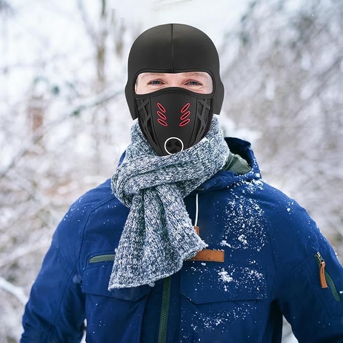 Warm Anti-Haze Full Face Mask For Winter Rider