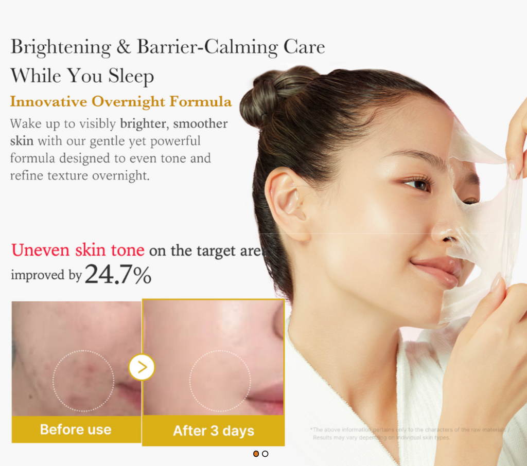 SeoulMori© Kojic Acid Tumeric Peel Off Mask