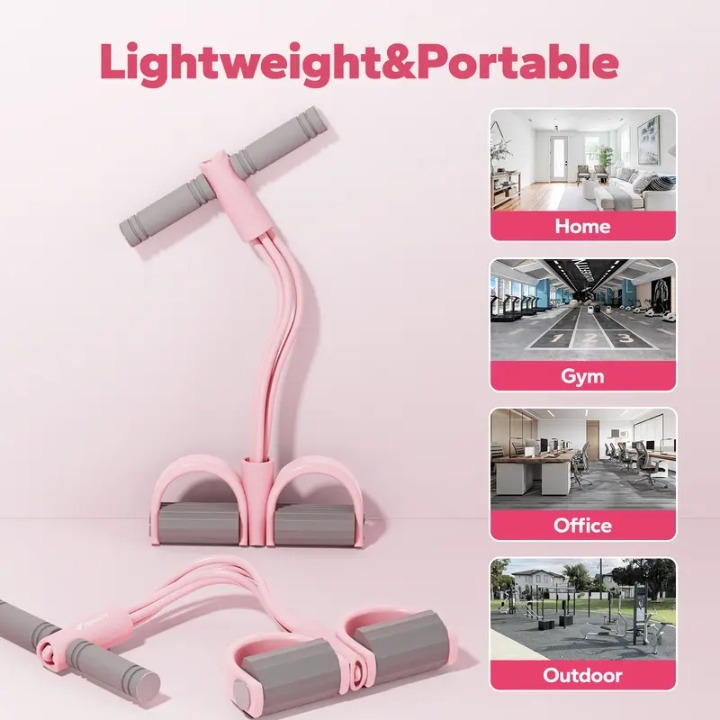 🔥Final 3 Hours: 70% OFF🏃‍♀️ Shape, Stretch & Strengthen – 4-Tube Resistance Bands for All Ages