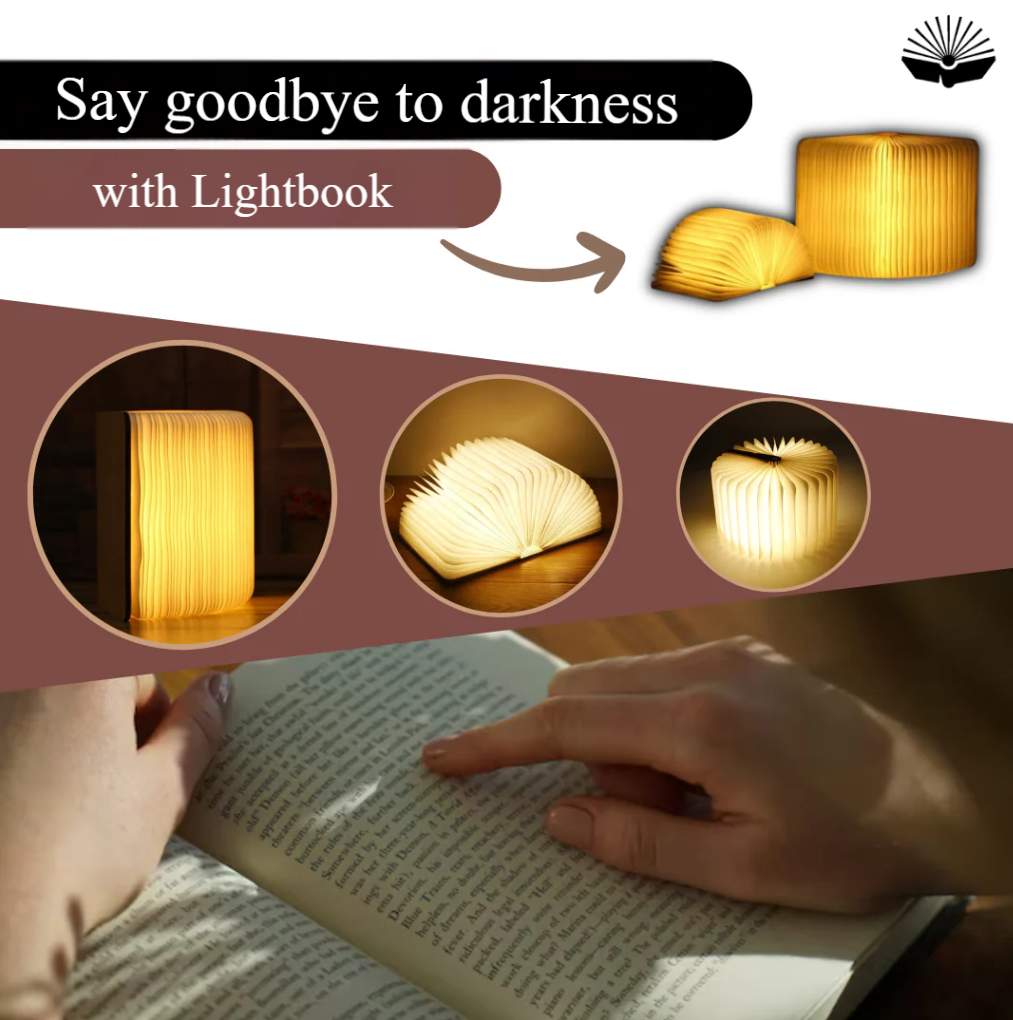 📚✨ Gentle Books Light — A Warm Light for People Who Love Books & Beautiful Spaces
